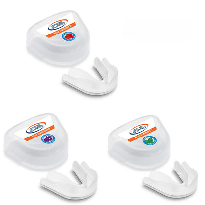 Adult Game Guard Gumshields - Mixed Flavours - Clear