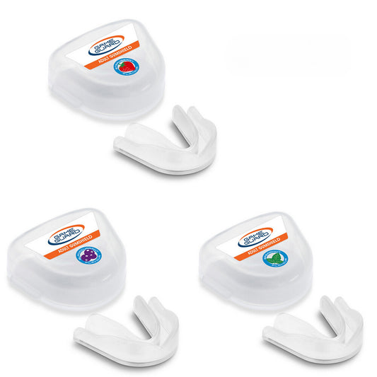 Adult Game Guard Gumshields - Mixed Flavours - Clear