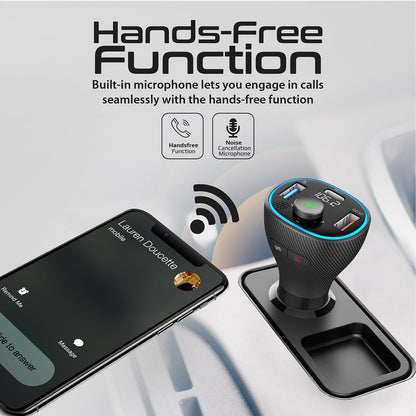 Universal Wireless Hands-free Kit with FM Transmitter