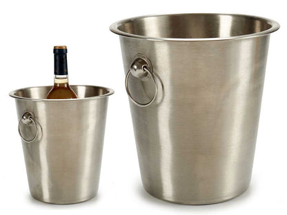Big iron matt ice bucket with handle