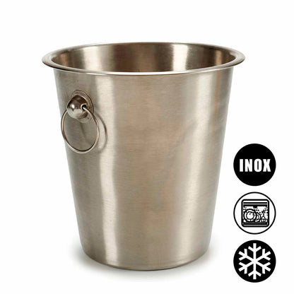 Big iron matt ice bucket with handle