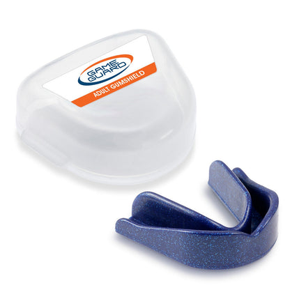 Adult Game Guard Gumshield - Blue Sparkle