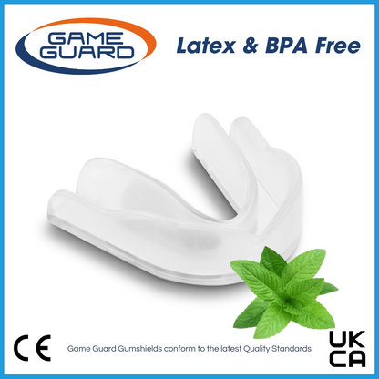 Adult Game Guard Gumshields - Mixed Flavours - Clear