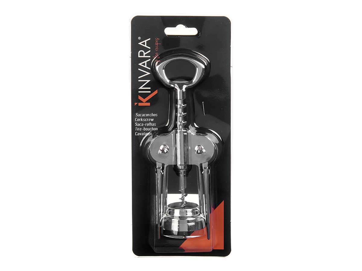 Chrome-plated corkscrew 147gr