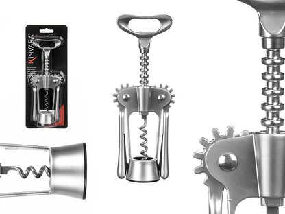 Chrome-plated colour corkscrew 217gr
