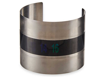 Wine bottle thermometer