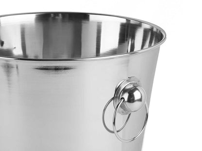 Steel ice bucket handles 26cm diamater
