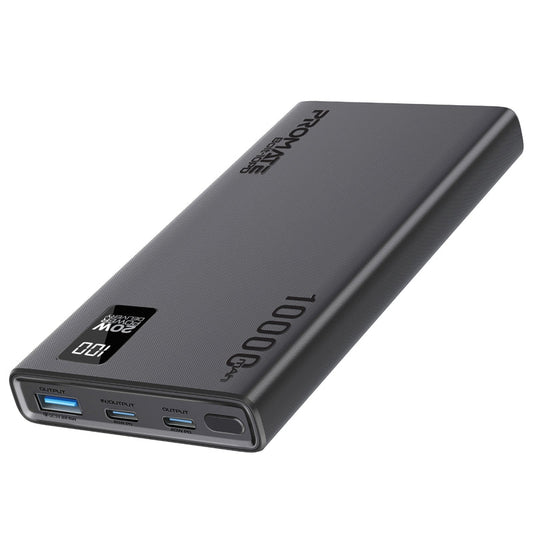 Compact Smart Charging Power Bank with 20W PD Dual USB-C and 22.5W USB