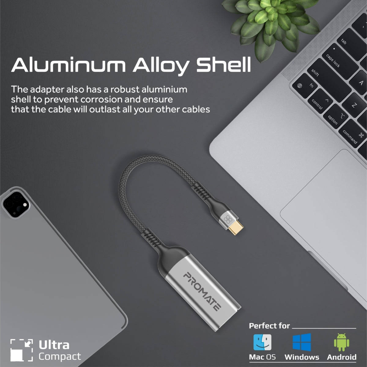 8K@60Hz CrystalClarity™ USB-C to HDMI Adapter