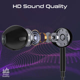 Dynamic In-Ear Wired Mono Earphone with USB-C Connector