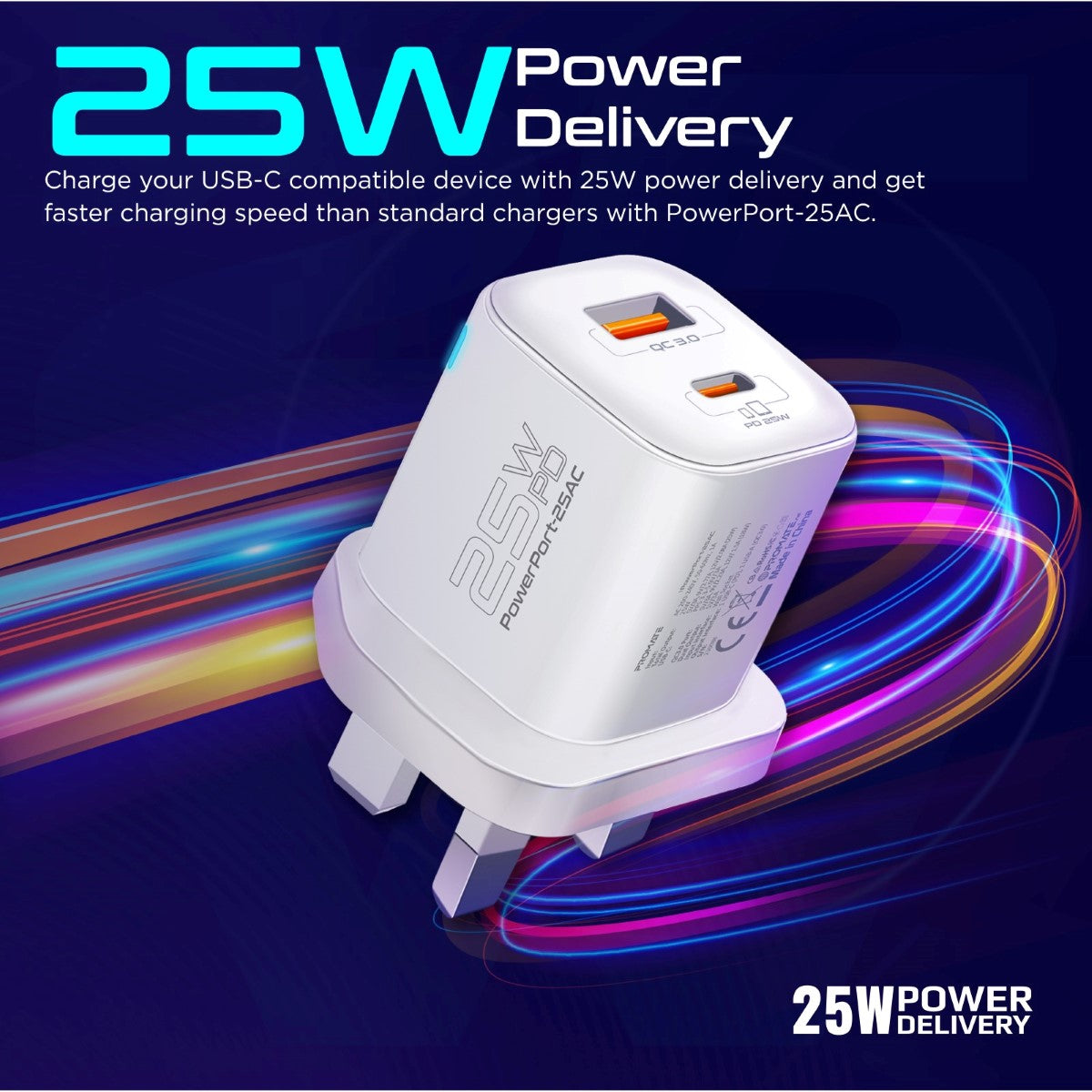 PowerPort-25AC White UK