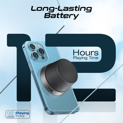 High-Fidelity Mini Bluetooth Speaker with MagSafe Compatible Base