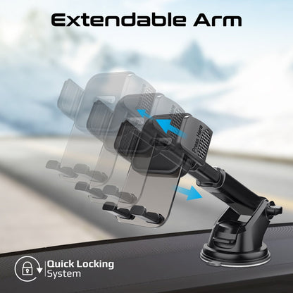 Secure Smartphone Holder Kit with Multiple Mounting Options